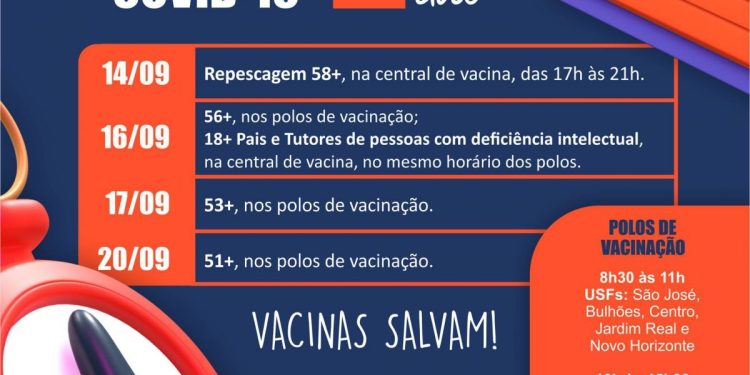 Porto Real tem novo calendário de vacinação