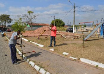 Programa revitaliza Resende chega a praça da praça São Geraldo