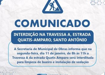 Estrada de Quatis será interditada para obras