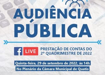 Quatis realiza audiência pública para prestação de contas