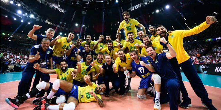 Brasil é medalha de bronze no mundial de vôlei