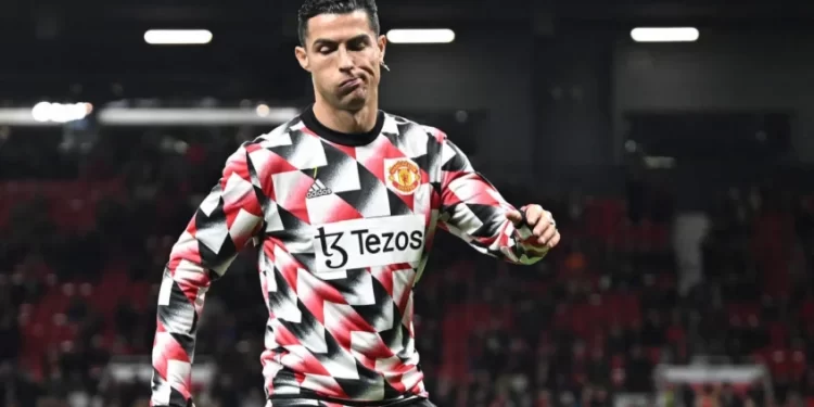 CRISTIANO RONALDO É PUNIDO AO TREINAR NO MANCHESTER UNITED