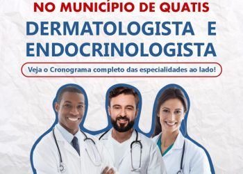Saúde: consultas com dermatologista e endocrinologista começam nesta semana