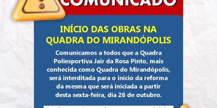 QUATIS REALIZA REFORMA EM QUADRA POLIESPORTIVA