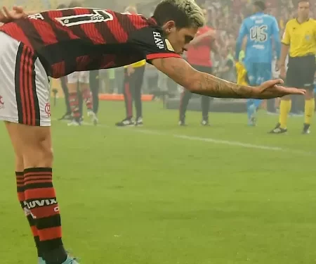 ENTENDA O GESTO DE PEDRO EM LIBRAS APÓS GOL DO FLAMENGO CONTRA CORINTHIANS