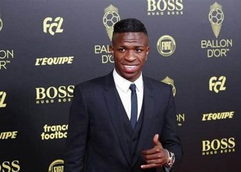 Vinicius Junior, fica em oitavo lugar na Bola de Ouro 2022