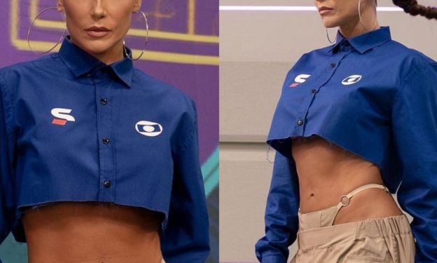 DEBORAH SECCO USA NOVO LOOK NA CENTRAL DA COPA