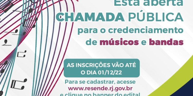 ATENÇÃO MÚSICOS E BANDAS