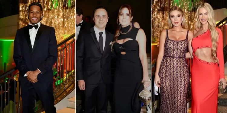PILOTOS E FAMOSOS PRESTIGIAM JANTAR DE GALA DA F1 EM SÃO PAULO