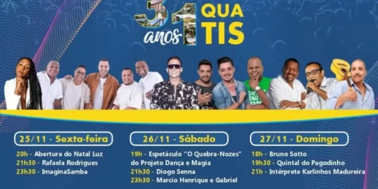 QUATIS COMEMORA 31 ANOS DE EMANCIPAÇÃO