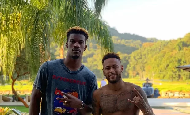 JIMMY BUTLER REVELA RESENHA COM NEYMAR E DESEJO DE JOGAR NO BASQUETE DO FLAMENGO