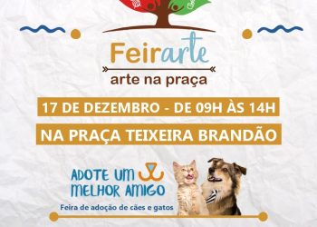 QUATIS REALIZA MAIS UMA EDIÇÃO DA FEIRARTE NA PRAÇA NESTE SÁBADO