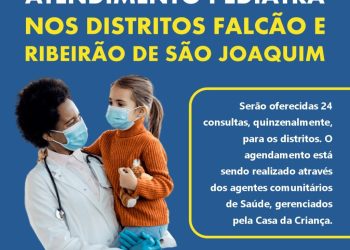 QUATIS OFERECE ATENDIMENTO DE PEDRIATRIA EM FALCAO E SÃO JOAQUIM