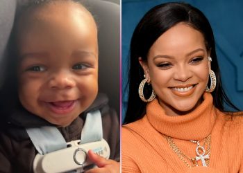 RIHANNA REVELA PELA 1º VEZ O ROSTO DO FILHOTE