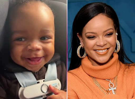 RIHANNA REVELA PELA 1º VEZ O ROSTO DO FILHOTE