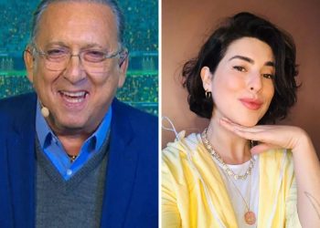 FÊ PAES LEME E FAMOSOS SE EMOCIONAM AO SE DESPEDIREM DE GALVÃO BUENO