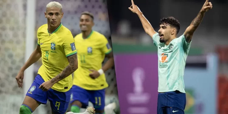 OS ELEITOS ‘GOSTOSOS’ DA COPA: RICHARLISON, LUCAS PAQUETÁ E ANTONY