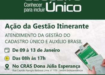 QUATIS INICIA ATENDIMENTO AO CADASTRO ÚNICO E AUXÍLIO BRASIL