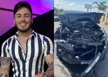 WALLAS ARRAIS CAPOTOU O CARRO PELA SEGUNDA VEZ