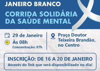 QUATIS PROMOVE 1ª CORRIDA SOLIDÁRIA DA SAÚDE MENTAL
