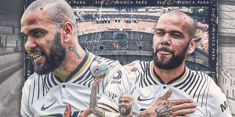DANIEL ALVES ANUNCIA RETORNO AO PUMAS EM MEIO A ACUSAÇÃO DE ASSÉDIO SEXUAL