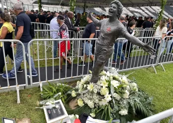 FÃS E AMIGOS SE DESPEDEM DE ROBERTO DINAMITE