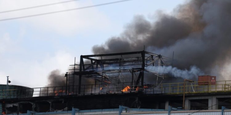 INCÊNDIO NA CSN