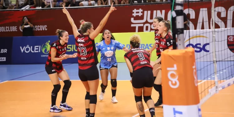SESC-FLAMENGO NA SEMI DA COPA BRASIL DE VÔLEI