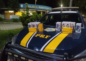 PRF APREENDE CONTRABANDO NA DUTRA, NA SERRA DAS ARARAS