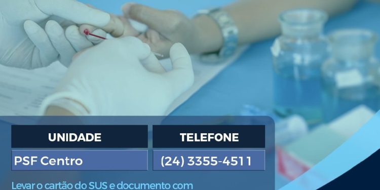 RESENDE PROMOVE EXAMES DE TESTE RÁPIDO NESTE SÁBADO