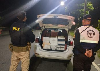 PRF APREENDE 300 GARRAFAS DE VINHO IMPORTADO, TRANSPORTADO COM NOTA FISCAL INVÁLIDA