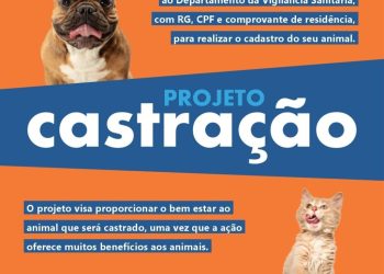 QUATIS SEGUE COM O PROJETO DE CASTRAÇÃO DE PETS