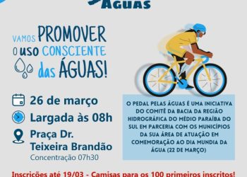QUATIS PROMOVE O 3º PEDAL PELAS ÁGUAS
