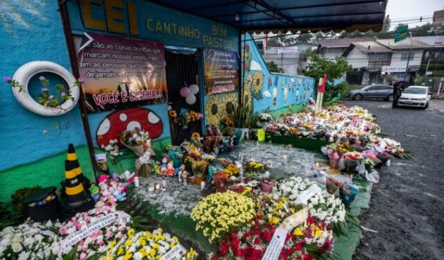 ESCOLAS DE BLUMENAU (SC) ENTRAM DE FÉRIAS PARA REFORÇAR SEGURANÇA APÓS ATAQUE