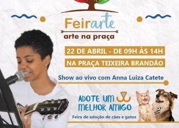 QUATIS PROMOVE MAIS UMA EDIÇÃO DA FEIRARTE NA PRAÇA, NESTE SÁBADO
