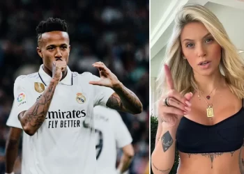 AGORA É SÉRIO: ÉDER MILITÃO FAZ TATUAGEM DE CASAL COM CÁSSIA LOURENÇO