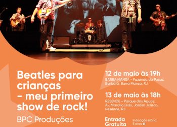 RESENDE TERÁ ESPETÁCULO “BEATLES PARA CRIANÇAS”