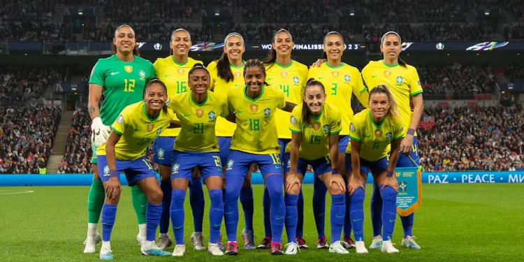 BRASIL ESTREIA NA COPA DO MUNDO DE FUTEBOL FEMININO