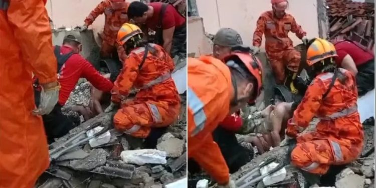 INCÊNDIO DE GRANDES PROPORÇÕES ATINGE GALPÃO DA RECEITA FEDERAL EM SP