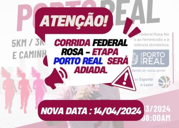 CORRIDA ‘FEDERAL ROSA’ EM PORTO REAL É TRANSFERIDA PARA ABRIL DEVIDO À PREVISÃO DE TEMPORAL