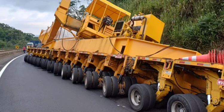 CARGA SUPERDIMENCIONA PODE SER LIBERADA NA SERRA DAS ARARAS