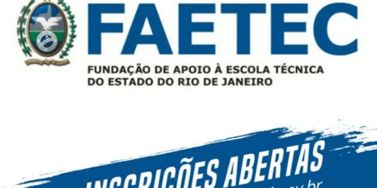 FAETEC ABRE MAIS DE 30 MIL VAGAS PARA CURSOS DE QUALIFICAÇÃO PROFISSIONAL NO RJ